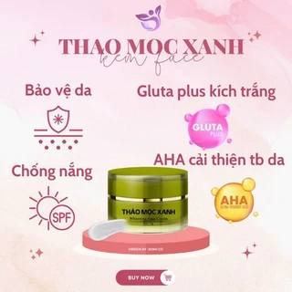 KEM FACE THẢO MỘC XANH 10G