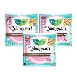 Băng vệ sinh Laurier Slimguard siêu mỏng 1mm (22,5cm và 25cm)