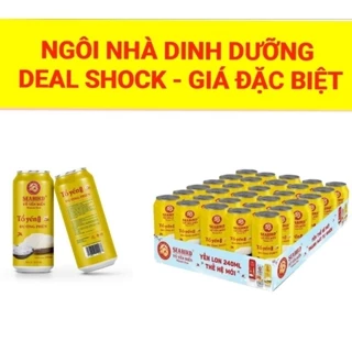 Lốc 6 Lon - Tổ Yến Chưng Đường Phèn Seabird 240 ml