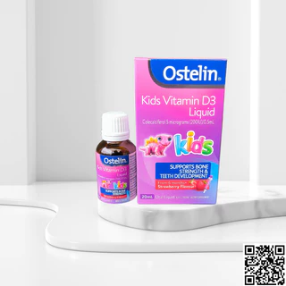 Vitamin D3 Ostelin Kids Vitamin D3 Liquid Úc 20ml