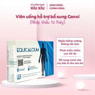 Viên uống bổ sung canxi D3 K2 Equicalcium cho bà bầu 30 viên