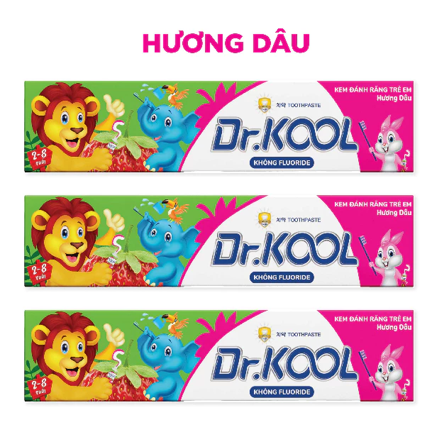 Kem đánh răng trẻ em Dr.Kool Kid 75g