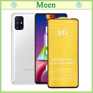 "Kính cường lực 9D Samsung M51 "  Full màn hình, Ảnh thực shop tự chụp, tặng kèm bộ giấy lau kính Meen