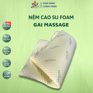 [SIÊU RẺ] NỆM CAO SU FOAM MATXA (đủ size) dày 3cm, Nệm Foam Massage trải sàn siêu êm, thoáng mát