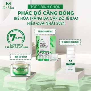 Cấy Meso Spicule không kim giúp căng da, mờ thăm DrMai Sạch Mụn chính hãng