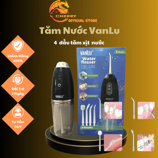 Máy Tăm Nước Cầm Tay Vanlu - Tăm Nước Vệ Sinh Răng Miệng Tiện Lợi 2023(Cherry Store)