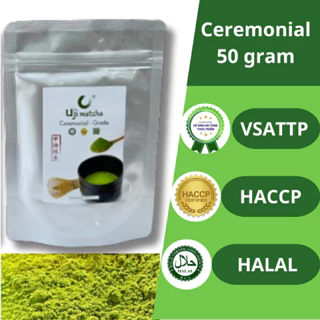 Bột matcha Ceremonial 50 gram,matcha nguyên chất thơm ngon