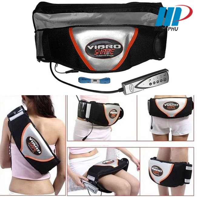Máy Massage Rung Giảm Mỡ Toàn Thân Hiệu Quả - Đai Massage Rung Nóng Giảm Mỡ Bụng