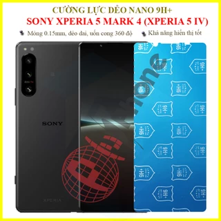 Dán cường lực dẻo nano mặt trước, sau cho Sony Xperia 5 mark 4 (Xperia 5 IV)