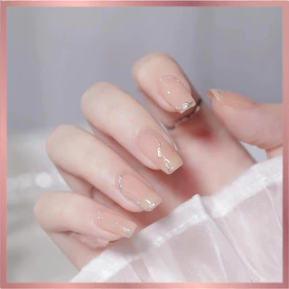 Nail Box- Bộ 10 Móng Tráng Gương Nổi , Đủ 5 Phụ [ HÀNG THIẾT KẾ ]- Nailbox Thiết Kế Hàn Nhật Trung