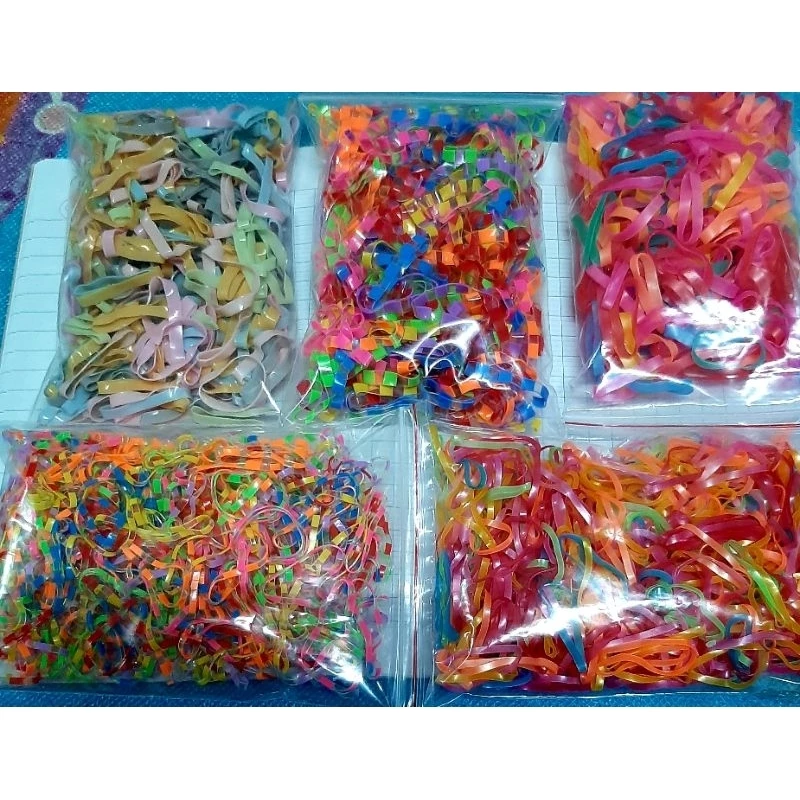 Combo💝 3 gói dây chun buộc tóc túi zip số4 (8,5×12)