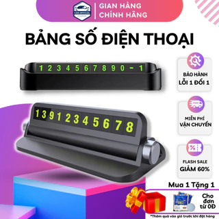 Bảng để số điện thoại ô tô - Bảng ghi số điện thoại trên ô tô mẫu mới vân gỗ sang trọng