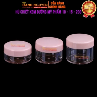 Hũ chiết mỹ phẩm 10, 15, 20g (Loại Đẹp)