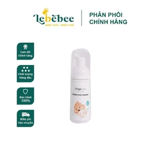 Dung dịch vệ sinh vùng kín và mông cho bé từ sơ sinh hữu cơ Orgabebe Hàn Quốc-chai nhỏ 50ml