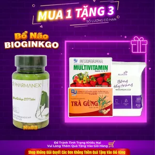 BioGinkgo 27/7 – Tăng Cường Trí Nhớ Cho Não ( Giấy chứng thực trong mục ảnh) Date T6/2025