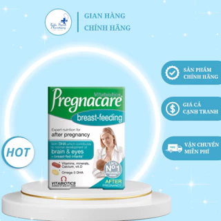 Combo Vitamin Tổng Hợp Pregnacare Breastfeeding Và Lợi Sữa Fenugreek Natures Aid Cho Phụ Nữ Sau Sinh