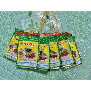 Bò kho dầu Thiên Thành combo 10 gói x 20g.