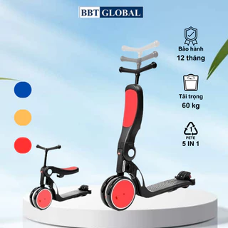 Xe trượt scooter đa năng 5 trong 1 cho bé BBT GLOBAL SK1310