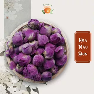 Hoa mẫu đơn sấy khô nguyên bông túi 1kg Hương Rừng