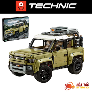 [TECHNIC] Mô hình đồ chơi lắp ráp xe LAND ROVER DEFENDER | 2573 Mảnh ghép