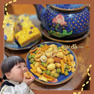 Hạt mix dinh dưỡng, Hạt dinh dưỡng tẩm vị, đậu mix hạt & trái cây sấy khô (gói ~30g)