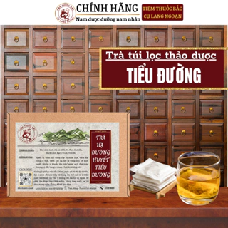 Trà tiểu đường Cụ Lang Ngoạn ổn định đường huyết, ngăn ngừa biến chứng tiểu đường, giảm tê bì chân tay bịch 30 lọc