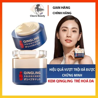 Kem Xoá Nếp Nhăn Trẻ Hoá Da Qingling, Kem Mờ Nám Tàn Nhang Chống Chảy Xệ Trẻ Hóa Da Cấp Ẩm Trắng Da - Claura Beauty