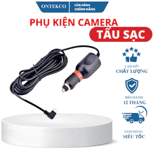 Tẩu Sạc Camera Hành Trình [BÓC MÁY] ontek đầu vào 12-24V đầu ra 1A