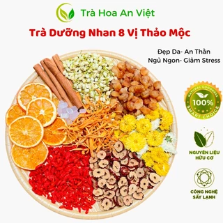 Trà Dưỡng Nhan Thảo Mộc Bát Vị An Việt, Thanh Lọc Cơ Thể, Mát Gan, Đẹp Da, Bổ Máu, Sáng Da