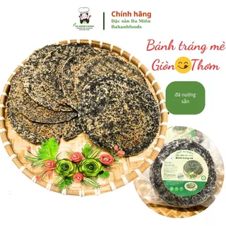 Túi 3 bánh tráng mè nướng loại 1 đặc sản Hà Tĩnh (đã nướng sẵn).