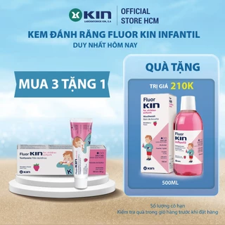 Kem Đánh Răng Fluor Kin Infantil Cho Trẻ Em Trên 12 Tháng Tuổi