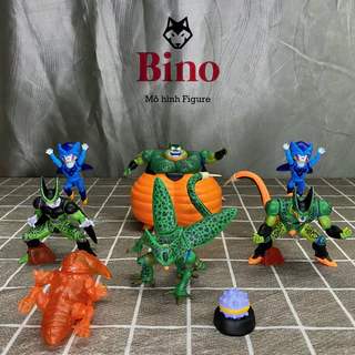 Mô hình DragonBall Tổng Hợp các biến thể của Cell bọ hung - Cao 8-10cm - nặng 600Gram - no box - bọc túi opp