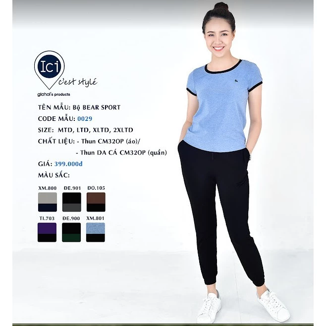 Bộ Mặc Nhà Cao Cấp Gia Hồi QD Size L XL XXL(56-62KG)