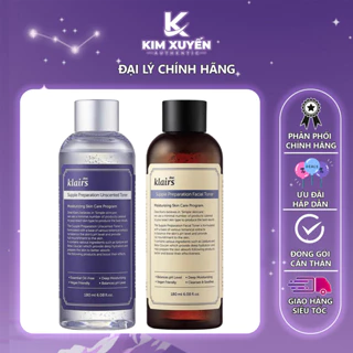 (Hàng CTY) Toner dưỡng ẩm Klairs 180ml Chính hãng