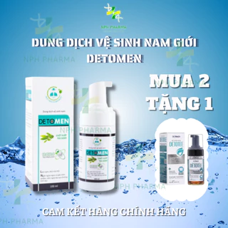 QUÀ TẶNG BẠN TRAI - DUNG DỊCH VỆ SINH NAM GIỚI DETOMEN