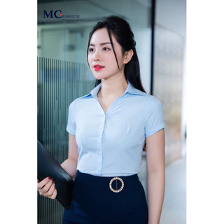 áo sơ mi MC fashion cổ Y mẫu mới linh giang shop