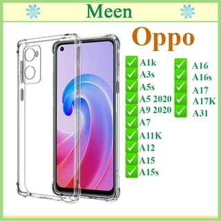 Ốp Lưng Dẻo Trong Chống Sốc Oppo A1k/A3s/A5s/A5/A7/A9/A11K/A12/A15/A15s/A16/A16s/A16k/A17/A17K/A31 Không Ố Vàng