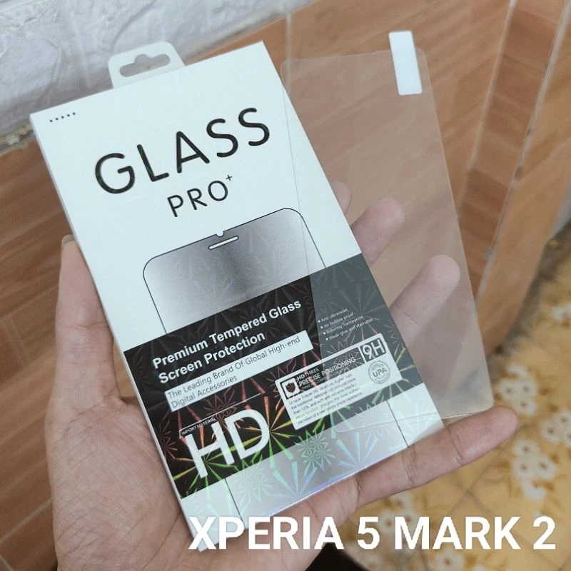 [Sony Xperia 5 Mark 2/ 3/ II/ III] Dán kính cường lực bảo vệ màn hình Glass Pro+ 9H