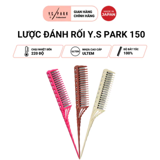 Lược cắt tóc nữ YS-150 chia tép đuôi nhọn 3 răng cao cấp - Hàng chính hãng YS PARK Professional nhập khẩu từ Nhật Bản