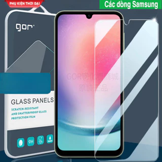 Cường lực Gor Samsung A50 / A70 / A50s / A30 / A20 / A52 / A72 / A52s / A53 5G / A54 5G trong suốt 9H/2.5D