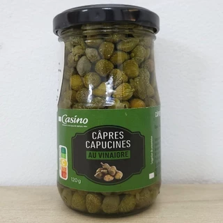 CASINO (Lọ TT 205g) NỤ BẠCH HOA NGÂM Capers in Vinegar