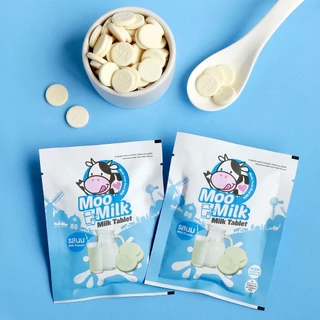 Combo 2 gói tặng 1 gói Kẹo sữa bò Moo Milk gói 25G [Hàng Thái Lan]