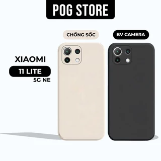 Ốp lưng Xiaomi 11 Lite 5G NE cạnh vuông | Vỏ điện thoại xiaomi bảo vệ camera