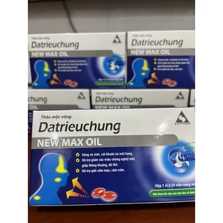 Viên Xông thảo mộc Datrieuchung - Xông sát khuẩn tai mũi họng, Giảm các triệu chứng nghẹt mũi (Vỉ 10 viên)