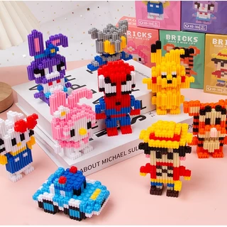 Đồ chơi lắp ráp mô hình, lego lắp ráp hình mini cute cho bé