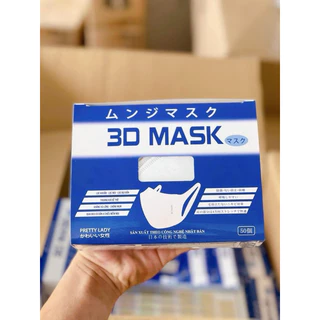 KHẨU TRANG 3D MASK NHẬT (50 cái)