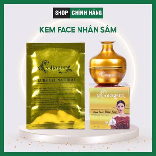 (hàng bán chạy) Kem sâm ncollagen tặng sét tế bào