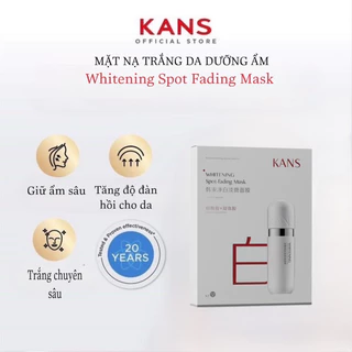 Mặt nạ dưỡng ẩm trắng da Kans