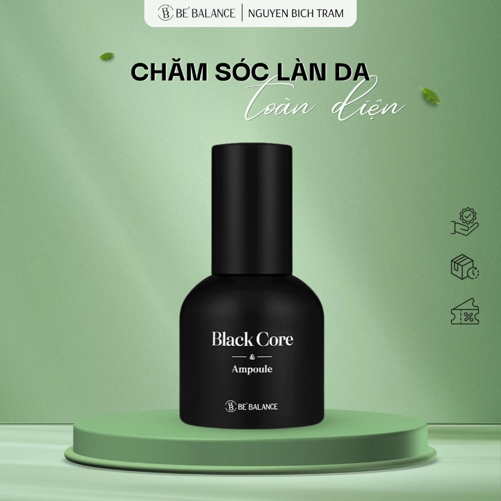 [NEW] Tinh chất se khít lỗ chân lông Black Core Ampoule 30ml