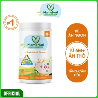 Cháo Hạt Vỡ Mama 24 Loại Hạt Cho Bé Từ 6-7M Tập Ăn Thô Cháo Dinh Dưỡng Thơm Ngon Dẻo Từ Các Loại Hạt Chất Lượng Cao